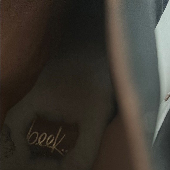 Beek Leather Black High-Top Sneakers with White Soles - Picture 6 of 8